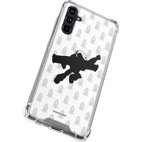 Disney Toy Story Buzz Lightyear Silhouette Galaxy A54 5G Clear Case