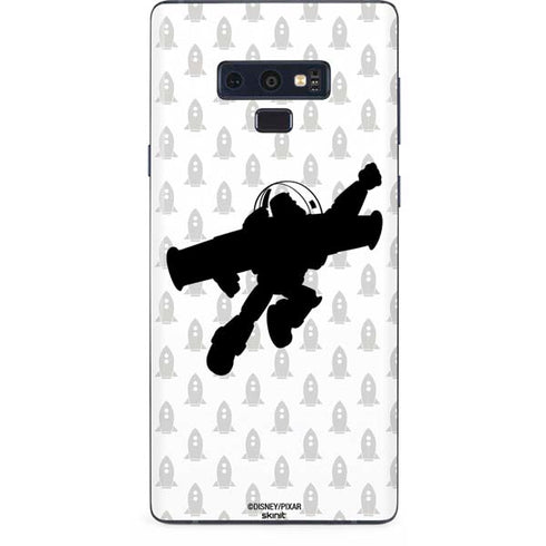 Disney Toy Story Buzz Lightyear Silhouette Galaxy Note 9 Skin