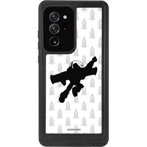 Disney Toy Story Buzz Lightyear Silhouette Galaxy Note20 Ultra 5G Waterproof Case