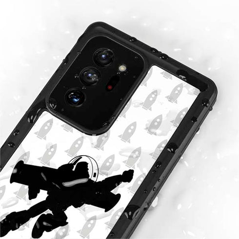 Disney Toy Story Buzz Lightyear Silhouette Galaxy Note20 Ultra 5G Waterproof Case