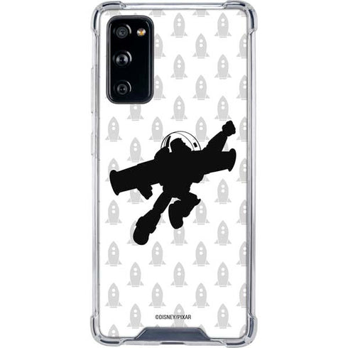 Disney Toy Story Buzz Lightyear Silhouette Galaxy S20 FE Clear Case