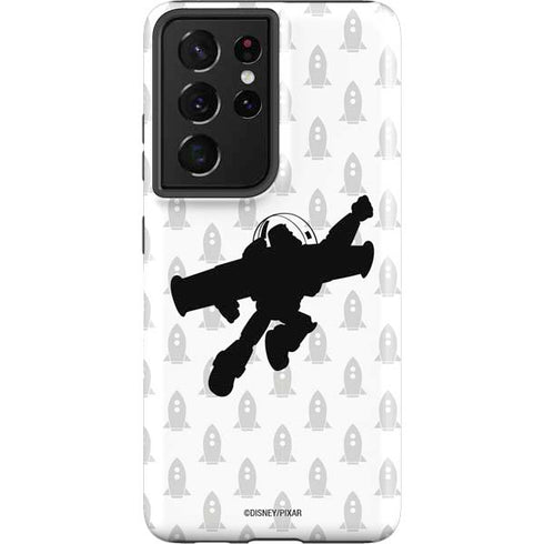 Disney Toy Story Buzz Lightyear Silhouette Galaxy S21 Ultra 5G Pro Case