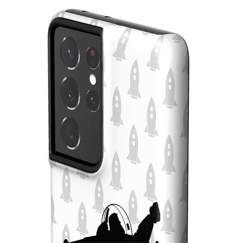 Disney Toy Story Buzz Lightyear Silhouette Galaxy S21 Ultra 5G Pro Case