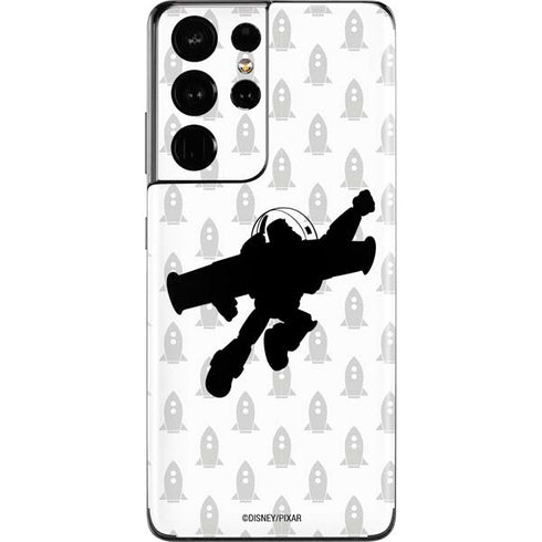 Disney Toy Story Buzz Lightyear Silhouette Galaxy S21 Ultra 5G Skin
