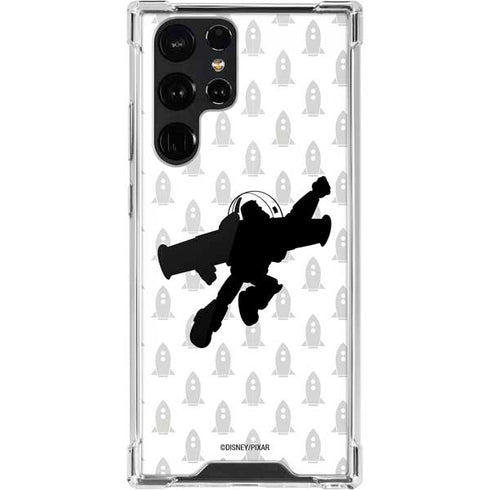 Disney Toy Story Buzz Lightyear Silhouette Galaxy S22 Ultra Clear Case