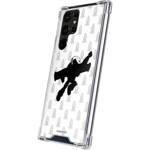 Disney Toy Story Buzz Lightyear Silhouette Galaxy S22 Ultra Clear Case