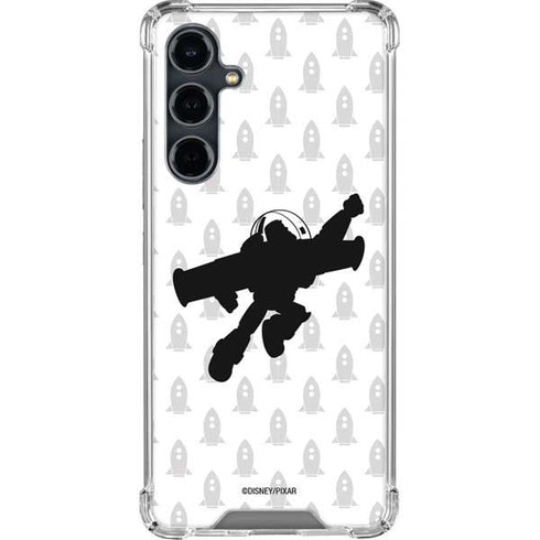 Disney Toy Story Buzz Lightyear Silhouette Galaxy S23 FE Clear Case