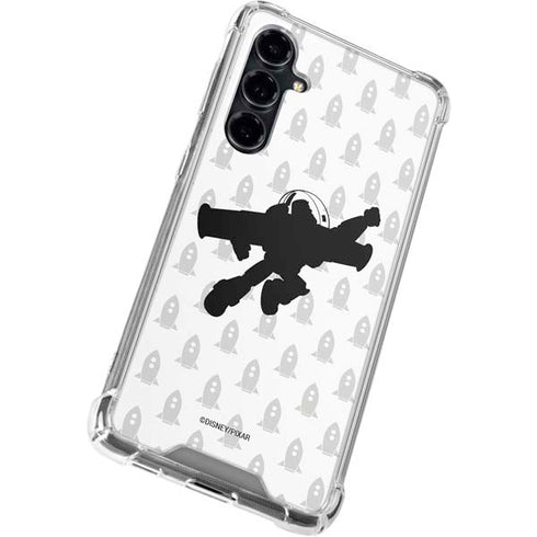 Disney Toy Story Buzz Lightyear Silhouette Galaxy S23 FE Clear Case