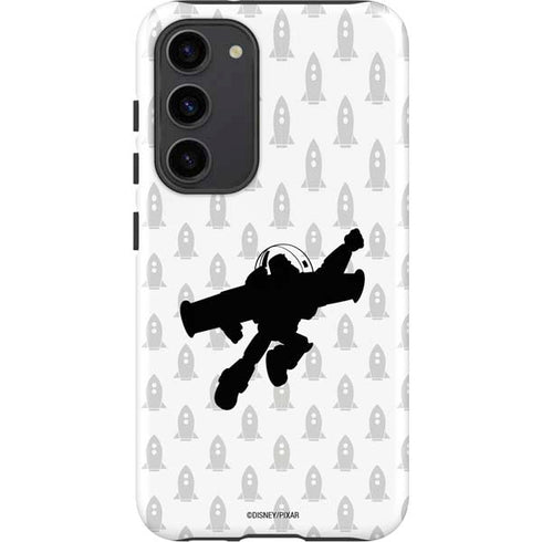 Disney Toy Story Buzz Lightyear Silhouette Galaxy S23 Plus Pro Case