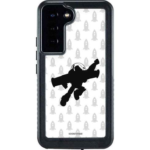 Disney Toy Story Buzz Lightyear Silhouette Galaxy S23 Plus Waterproof Case