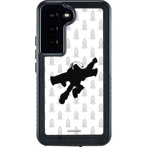 Disney Toy Story Buzz Lightyear Silhouette Galaxy S23 Waterproof Case
