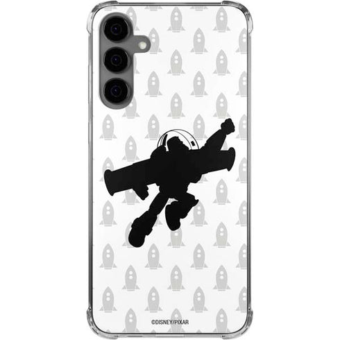 Disney Toy Story Buzz Lightyear Silhouette Galaxy S24 Plus Clear Case