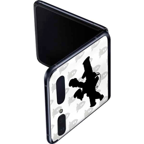 Disney Toy Story Buzz Lightyear Silhouette Galaxy Z Flip Skin