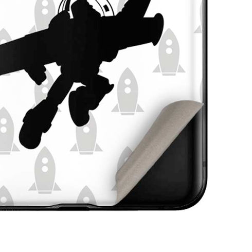 Disney Toy Story Buzz Lightyear Silhouette Galaxy Z Flip Skin
