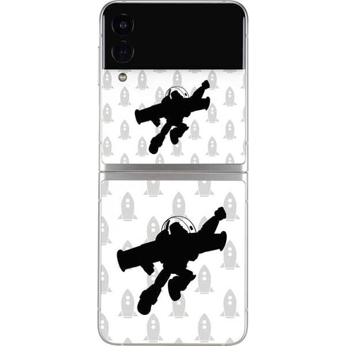 Disney Toy Story Buzz Lightyear Silhouette Galaxy Z Flip3 5G Skin