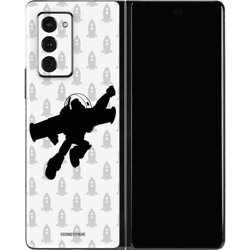 Disney Toy Story Buzz Lightyear Silhouette Galaxy Z Fold2 5G Skin