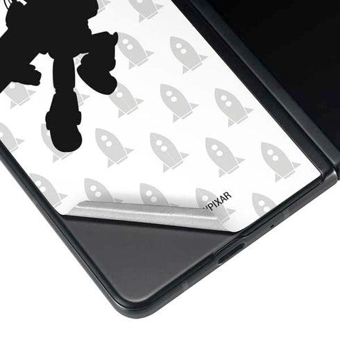 Disney Toy Story Buzz Lightyear Silhouette Galaxy Z Fold3 5G Skin