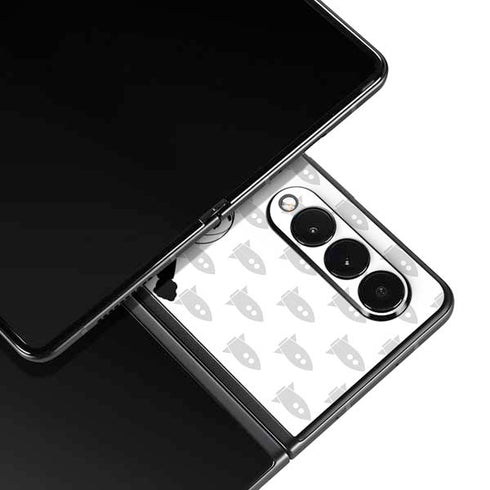 Disney Toy Story Buzz Lightyear Silhouette Galaxy Z Fold3 5G Skin