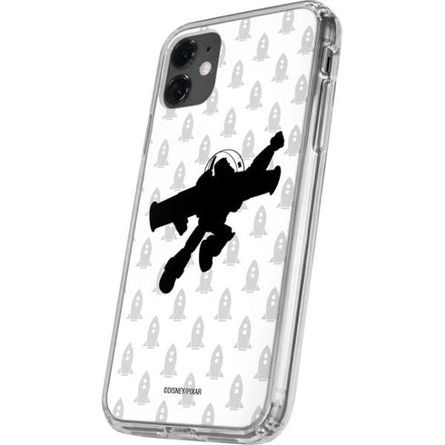 Disney Toy Story Buzz Lightyear Silhouette iPhone 11 Clear Case