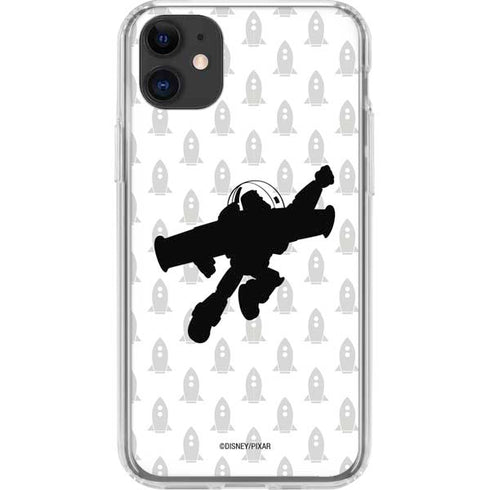 Disney Toy Story Buzz Lightyear Silhouette iPhone 11 Clear Case