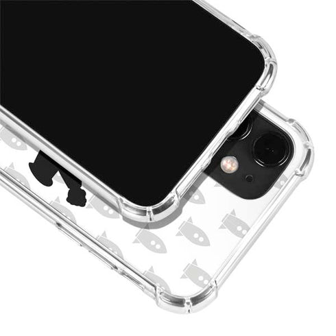 Disney Toy Story Buzz Lightyear Silhouette iPhone 12 Clear Case