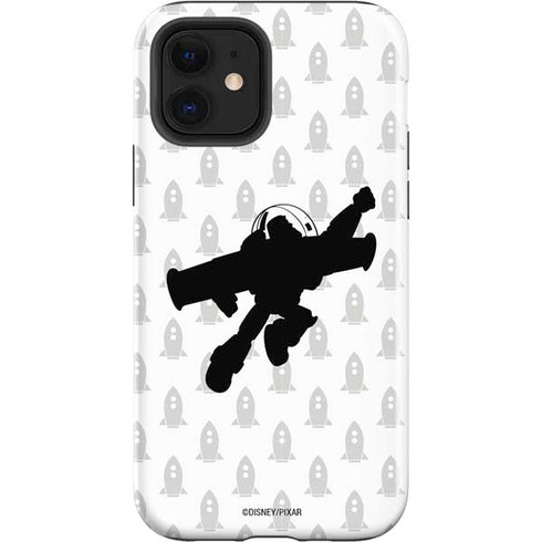 Disney Toy Story Buzz Lightyear Silhouette iPhone 12 Impact Case