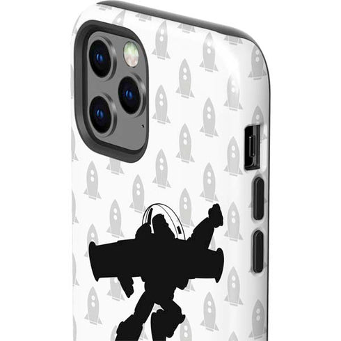 Disney Toy Story Buzz Lightyear Silhouette iPhone 12 Pro Max Impact Case