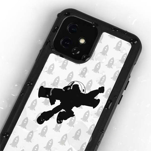 Disney Toy Story Buzz Lightyear Silhouette iPhone 12 Waterproof Case
