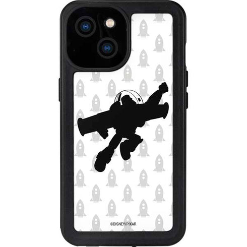 Disney Toy Story Buzz Lightyear Silhouette iPhone 13 Mini Waterproof Case