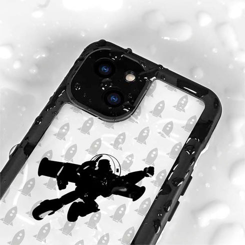 Disney Toy Story Buzz Lightyear Silhouette iPhone 13 Mini Waterproof Case