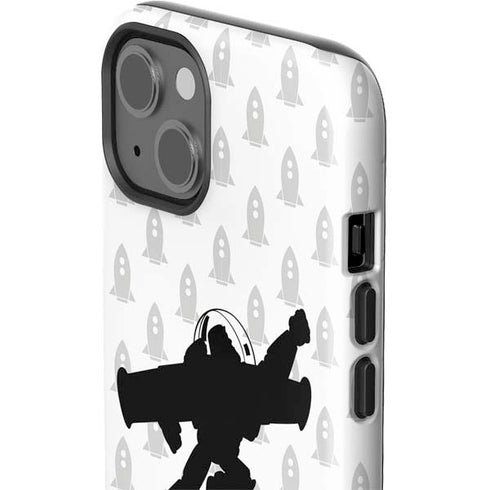 Disney Toy Story Buzz Lightyear Silhouette iPhone 14 Plus Impact Case