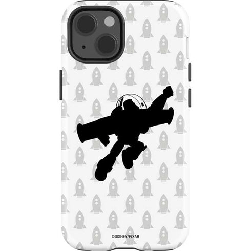 Disney Toy Story Buzz Lightyear Silhouette iPhone 15 Impact Case