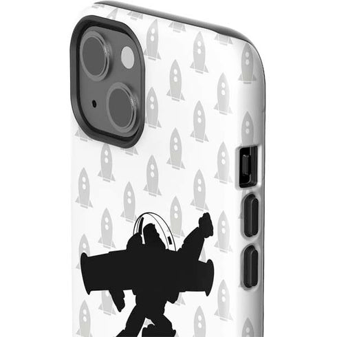 Disney Toy Story Buzz Lightyear Silhouette iPhone 15 Impact Case