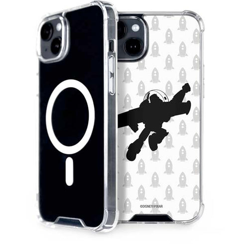 Disney Toy Story Buzz Lightyear Silhouette iPhone 15 Plus MagSafe Case