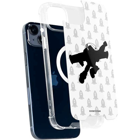 Disney Toy Story Buzz Lightyear Silhouette iPhone 15 Plus MagSafe Case