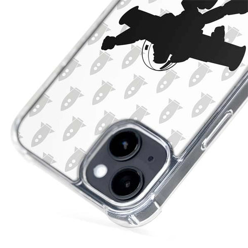 Disney Toy Story Buzz Lightyear Silhouette iPhone 15 Plus MagSafe Case