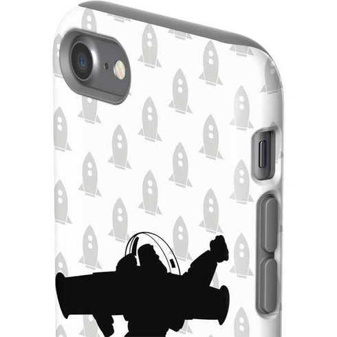 Disney Toy Story Buzz Lightyear Silhouette iPhone SE (2nd & 3rd Gen) Pro Case