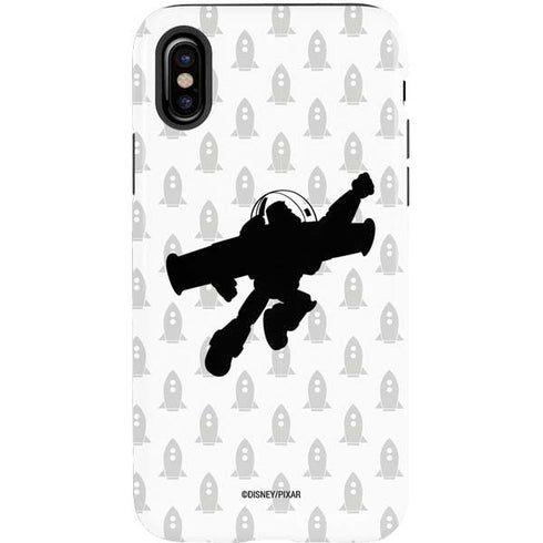 Disney Toy Story Buzz Lightyear Silhouette iPhone X Pro Case