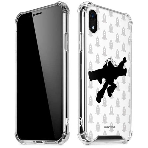 Disney Toy Story Buzz Lightyear Silhouette iPhone XR Clear Case