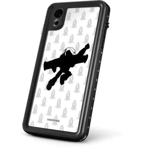 Disney Toy Story Buzz Lightyear Silhouette iPhone XR Waterproof Case