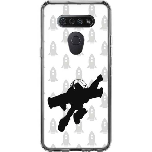 Disney Toy Story Buzz Lightyear Silhouette LG K51/Q51 Clear Case