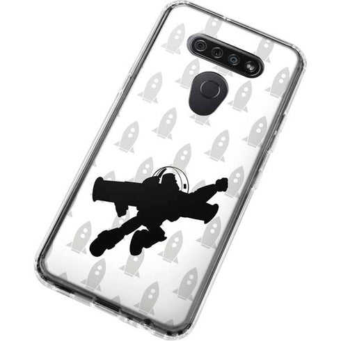 Disney Toy Story Buzz Lightyear Silhouette LG K51/Q51 Clear Case