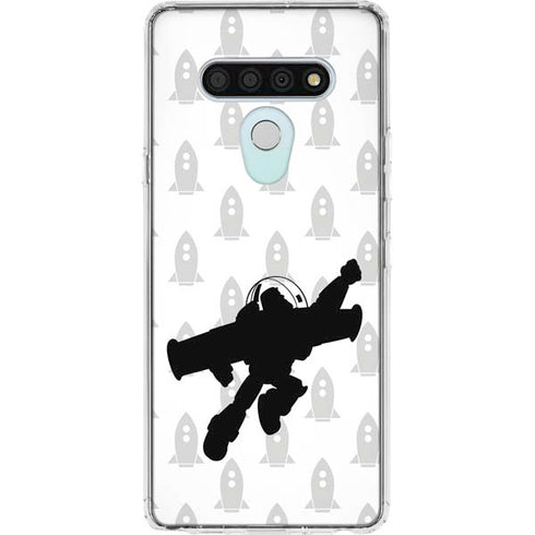 Disney Toy Story Buzz Lightyear Silhouette LG Stylo 6 Clear Case