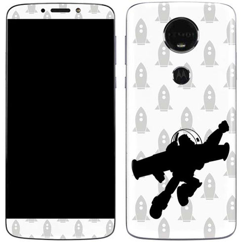Disney Toy Story Buzz Lightyear Silhouette Moto E5 Plus Skin