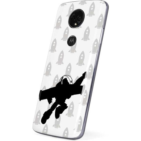 Disney Toy Story Buzz Lightyear Silhouette Moto E5 Plus Skin