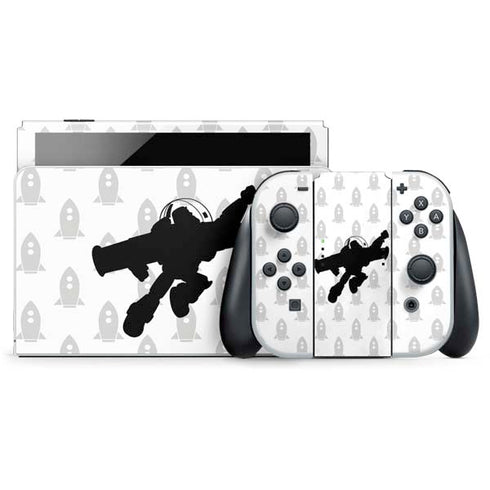 Disney Toy Story Buzz Lightyear Silhouette Nintendo Switch OLED (2021) Skin