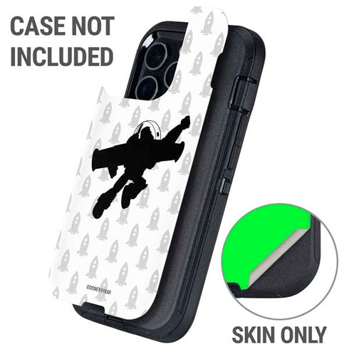 Disney Toy Story Buzz Lightyear Silhouette Otterbox Defender iPhone Skin