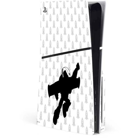 Disney Toy Story Buzz Lightyear Silhouette PS5 Slim Disk Console Skin