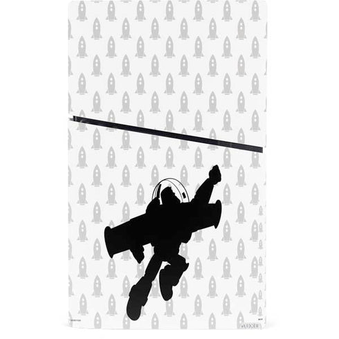 Disney Toy Story Buzz Lightyear Silhouette PS5 Slim Digital Edition Bundle Skin