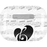 BW Musical Notes AirPods Pro 2nd Gen Skin